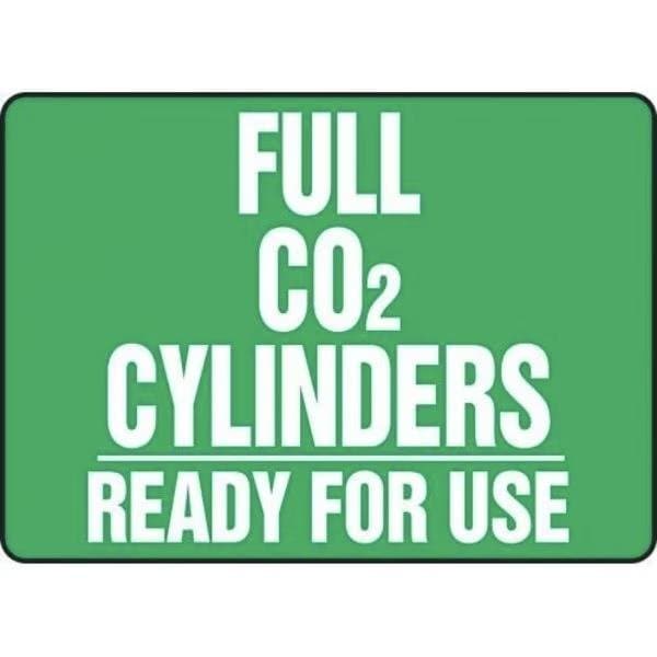 Accuform CYLINDER COMPRESSED GAS SIGN MWLD516XV MWLD516XV - main